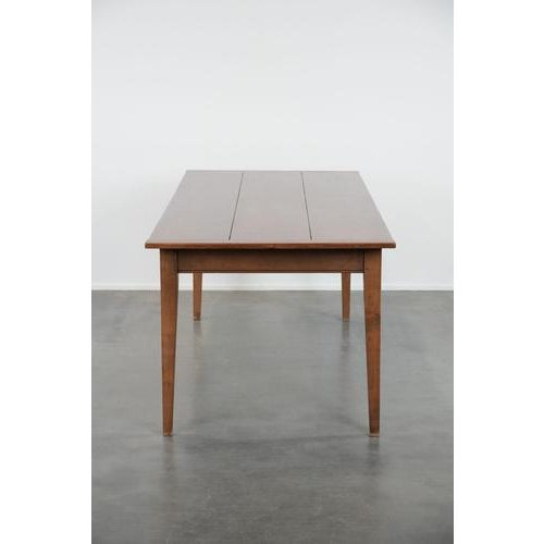 French Dining Table in Cherry Wood For Sale - Image 6 of 15