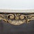 Wood Elegant Vintage Armchair With White Upholstery and Gold Trim For Sale - Image 7 of 9