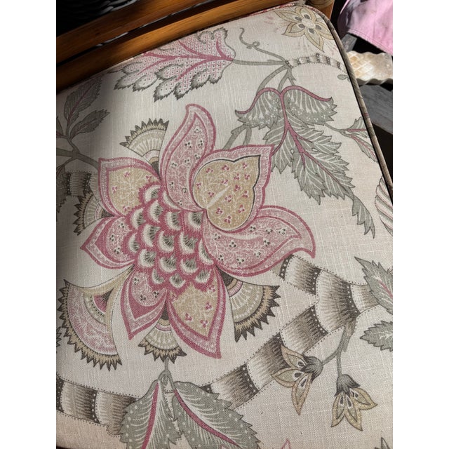 Wood 10 McGuire Mid 20th Century, Target Back Rattan Chairs. Beautifully, Professionally Restored With 2 Arm Chairs Included For Sale - Image 7 of 12