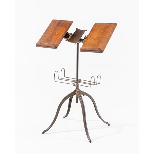 19th Century Industrial Dictionary Stand For Sale - Image 12 of 12
