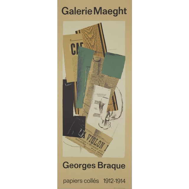 Papiers Collés Poster after Georges Braque For Sale - Image 8 of 8