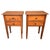Italian Rustic Country Wood Nightstands, Tuscany, 1970s, Set of 2 For Sale - Image 11 of 11