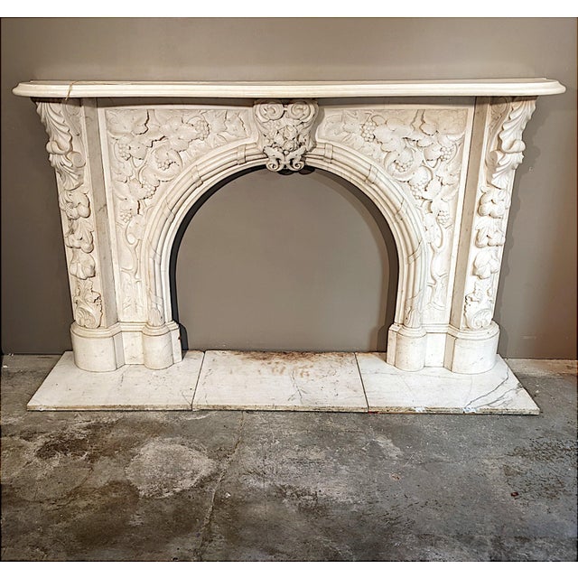 Mid 19th Century Victorian Marble Fireplace Surround For Sale - Image 10 of 10