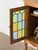 Mid 20th Century Mid-Century Modern Oak Cabinet with Stained Glass Doors by Henning Kjærnulf, 1960s For Sale - Image 5 of 10