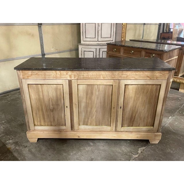 Wood French Louis XVI Bleached Fruitwood Enfilade For Sale - Image 7 of 8