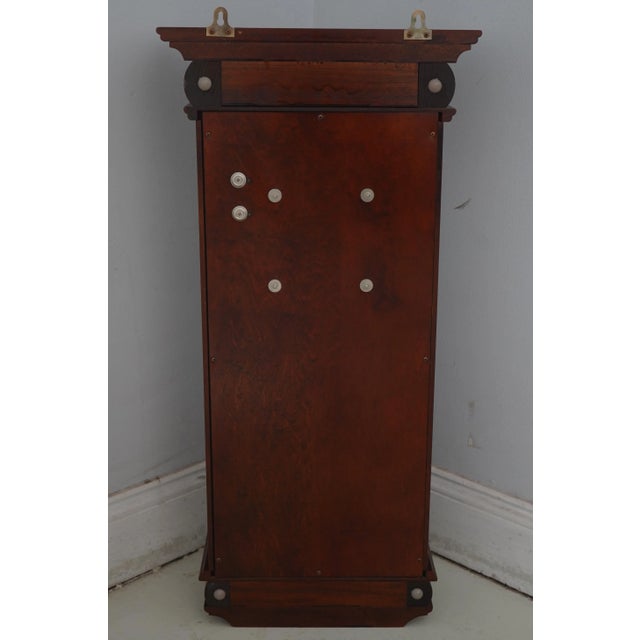 Hentschel Cherry Hanging Wall Clock For Sale - Image 14 of 14