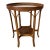 Vintage Palecek Coastal Rattan and Woven Wicker End Side Table With Glass Top/ Sold For Sale