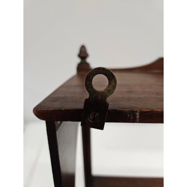 Georgian Mahogany Etagere - Ferguson Brothers For Sale - Image 14 of 15