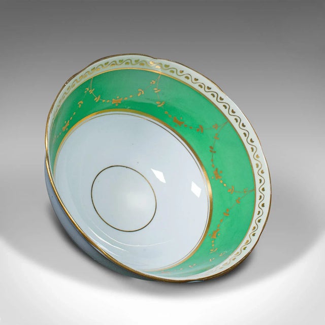 1930s Vintage English Ceramic 10 Person Tea Set For Sale - Image 9 of 11