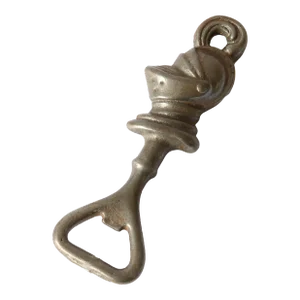 Vintage Knights Helmet Bottle Opener