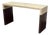 Modern Bespoke Waterfall Console Table For Sale