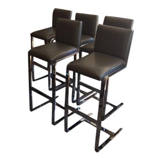 Gordon International Cantilever Bar Stools - S/5 For Sale