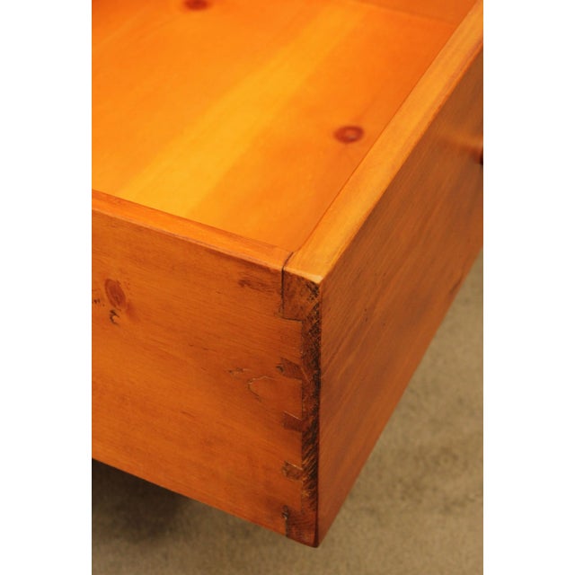 Stephen Von Hohen Bucks County Collection Custom Crafted Pine TV Console For Sale - Image 12 of 13