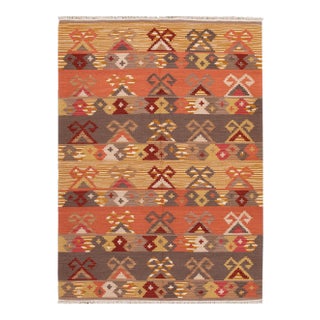 21st Century Modern Kilim Rug 5 '10'' X 8'1'' For Sale