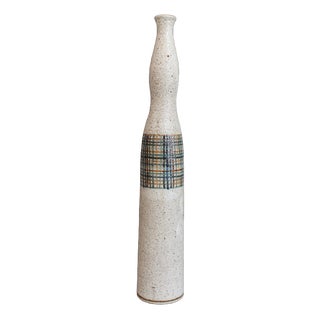 Vintage Italian Bottle from Bruno Gambone, 1970s For Sale