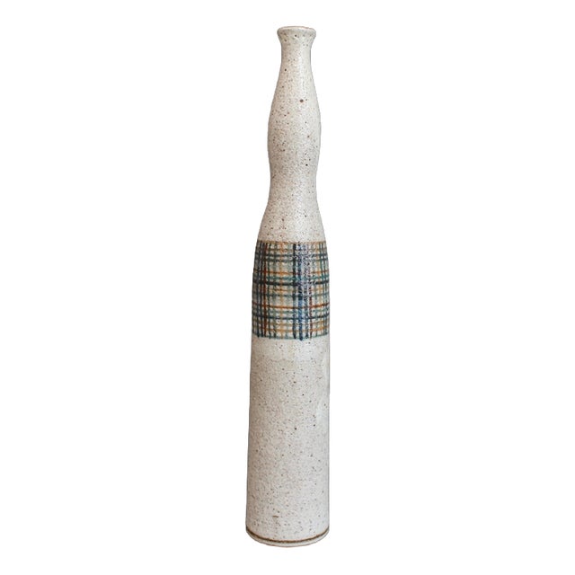 Vintage Italian Bottle from Bruno Gambone, 1970s For Sale