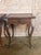 Pair of French Louis XV Faux-Leather Painted Side Tables For Sale - Image 10 of 18