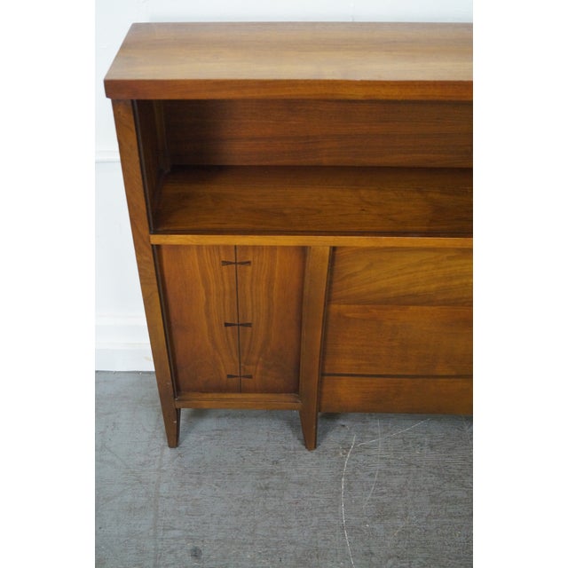 Lane MidCentury King Size Bookcase Headboard Chairish