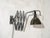 1930s Scissor Wall Lamp by Wilhelm Bader Wagenfeld, 1930s For Sale - Image 5 of 13