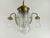 Solid brass chandelier The lamp has been rewired and re-electrified to today's safety standards for use in the USA and...