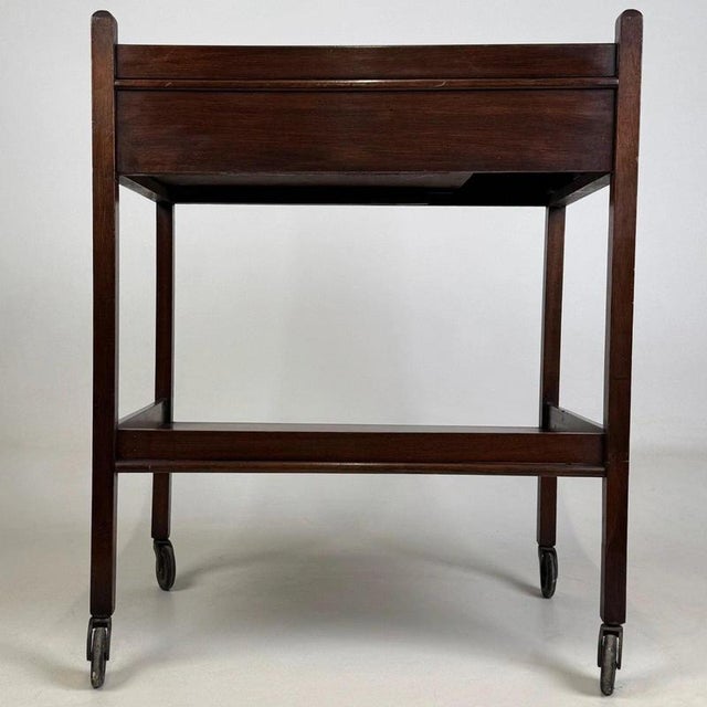 Antique Georgian Mahogany Tea Trolley, 1800s For Sale - Image 4 of 13