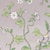 Contemporary Sample - Schumacher Floraison Wallpaper in Citron Shimmer For Sale - Image 3 of 4
