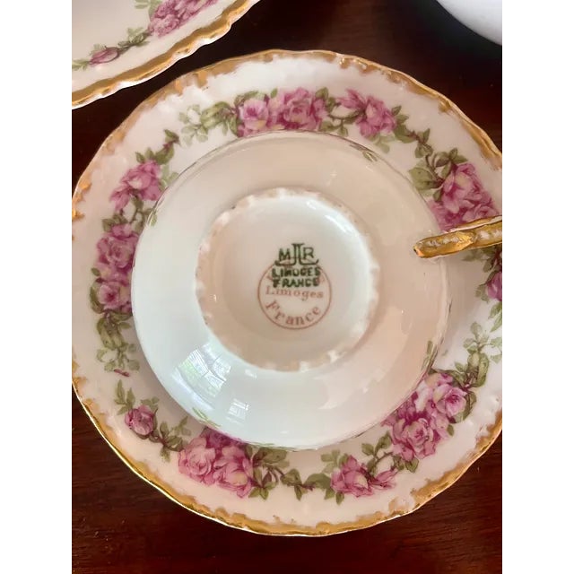 Circa 1900 Antique L&s Limoges Tea Set- 21 Pieces For Sale - Image 9 of 9