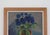 Olax, Blue Flower and Citrus, 1950s, Oil on Panel, Framed For Sale - Image 10 of 15