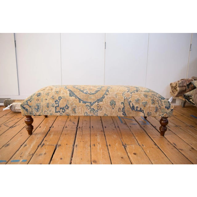 :: Exclusive Old New House® rug ottoman table! Made in-house in our Katonah NY studio, using reclaimed and repurposed...