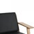Wood GE290 3-Seater Sofa in Black Leather and Soap-Treated Oak by Hans J. Wegner, 1990s For Sale - Image 7 of 18