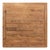 2020s Ming Style Square Coffee Table in Tan Reclaimed Pine For Sale - Image 5 of 11
