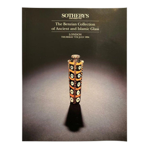 Sotheby's Antiquities Catalog Benzian Collection of Ancient Glass, July 1994