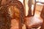Cinnamon Set of Six Dining Chairs With Leather Seats, Portuguese or Spanish Rococo, 18th Century For Sale - Image 8 of 18