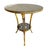 Art Deco Gueridon Table in Black Marble with White Grain For Sale - Image 12 of 12