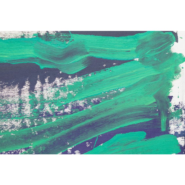 "Marking the Shadows of Passing Trains / 12:14-12:43pm" Contemporary Acrylic Painting by Simon Findlay For Sale - Image 9 of 9