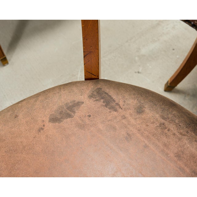 Set of Six Ralph Lauren Hither Hills Studio Dining Armchairs For Sale - Image 16 of 18