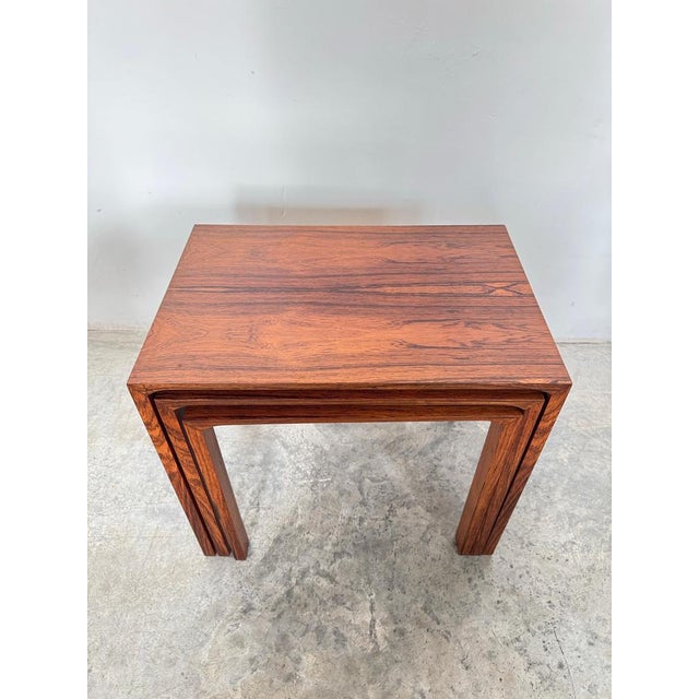 Mid-Century Nesting Side Tables from Renz, 1960s, Set of 3 For Sale - Image 6 of 12