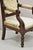 Antique Small Child's Eastlake Victorian Carved Walnut Distress Parlor Arm Chair For Sale In Philadelphia - Image 6 of 12