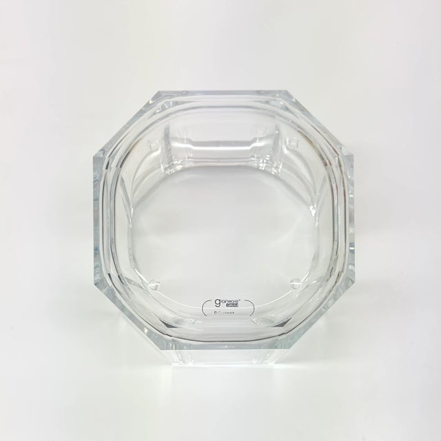 Mid 20th Century Octagonal Lucite Grainware Ice Bucket by Carlisle ...