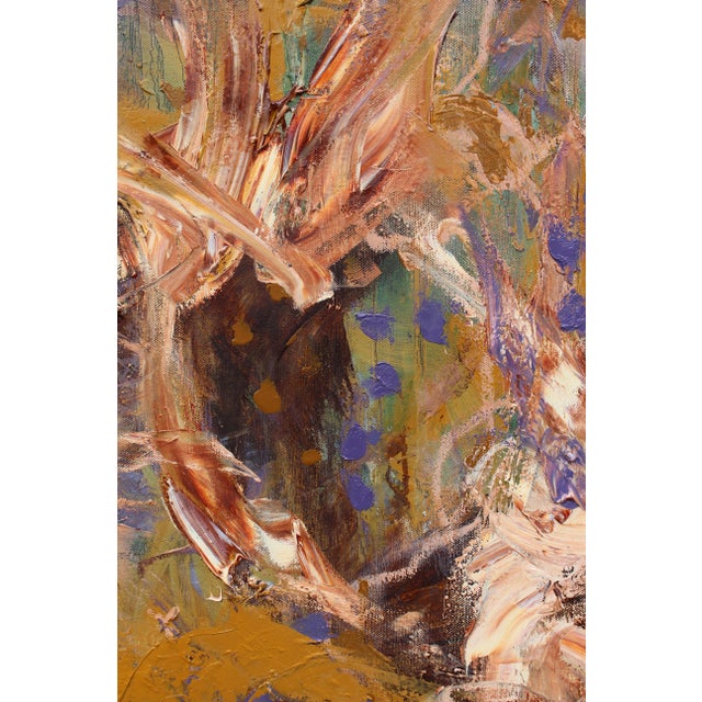 Dawn Goes Down to Day Original Abstract Painting by Lisa Finlayson For Sale In Atlanta - Image 6 of 11