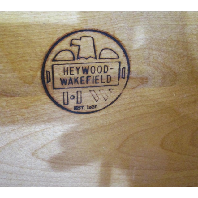Sculptura Highboy Dresser by Heywood Wakefield M792 For Sale - Image 12 of 13