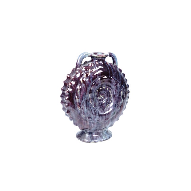 Ammonite Vase from Primavera Workshops, 1930s For Sale - Image 4 of 4