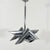 Chromed Structural Pendant Lamp by Oscar Torlasco for Stilkronen, 1960s For Sale - Image 10 of 10