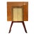 Late 20th Century Dakota Jackson Postmodern Dry Bar Cabinet in Lacquered Maple and Parchment For Sale