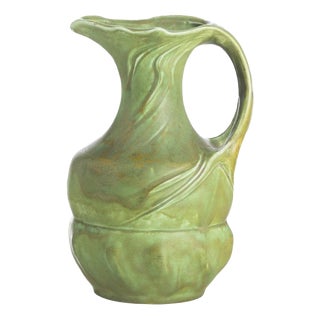 Art Nouveau Earthenware Mug from Eichwald For Sale