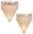 Large Italian Murano Chandeliers, 1970s, Set of 2 For Sale