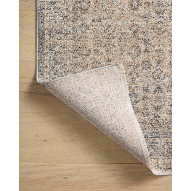 Angela Rose x Loloi Blake Rug Beige / Denim 5'-3" x 7'-6" Area Rug For Sale In Dallas - Image 6 of 8