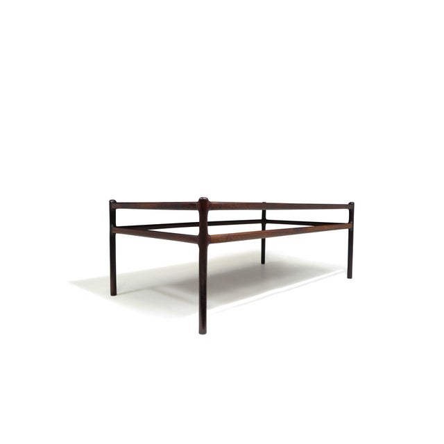 Rosewood Coffee Table by Johannes Anderseon for CFC Silkeborg For Sale In San Francisco - Image 6 of 11