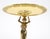 French 20th Century Classical Brass Maiden Figural Centerpiece With Relief Medal For Sale - Image 4 of 11