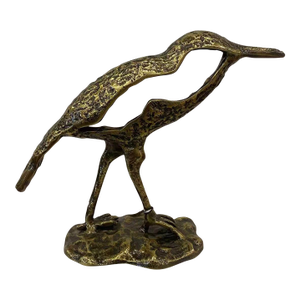 Sanderling I Brass Sculpture, Animal